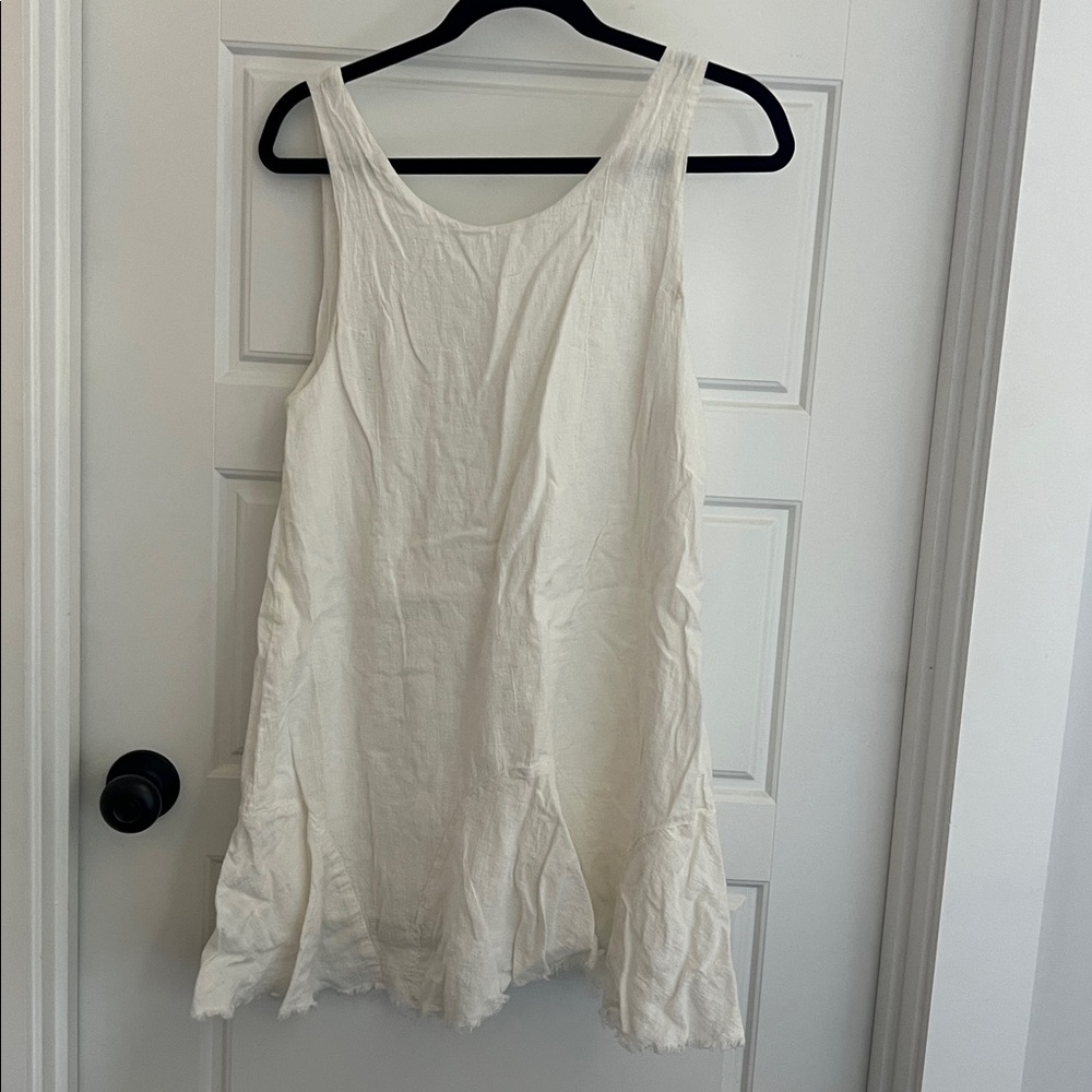 Tank Top White Dress